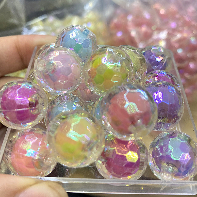 16MM AB colored spherical beads