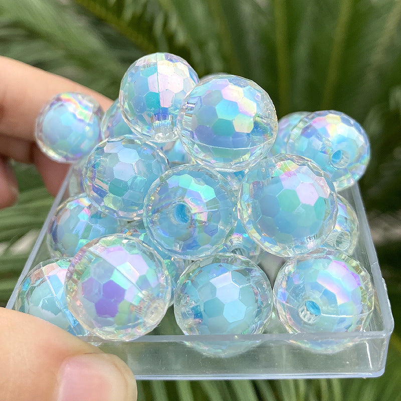 16MM AB colored spherical beads