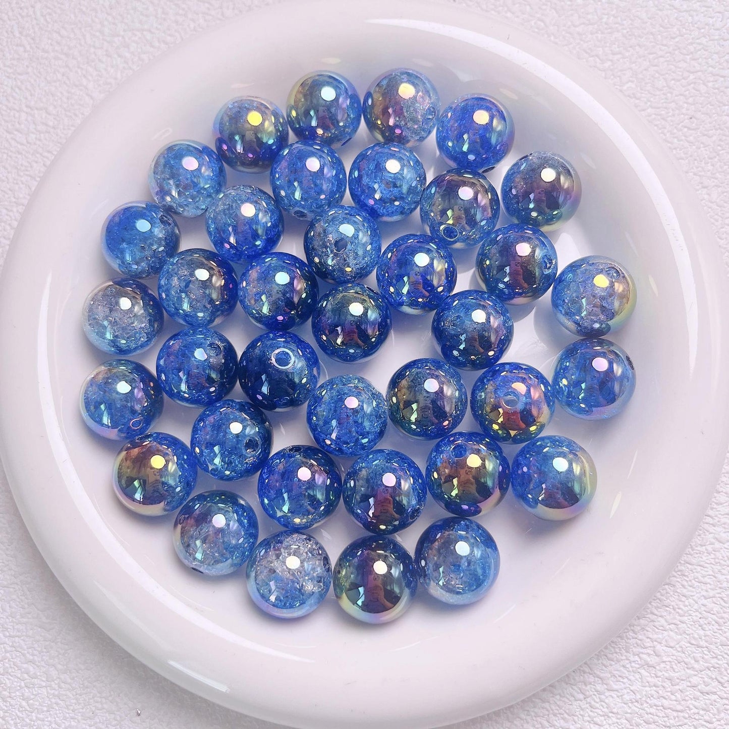 16MM UV color gradient burst beads