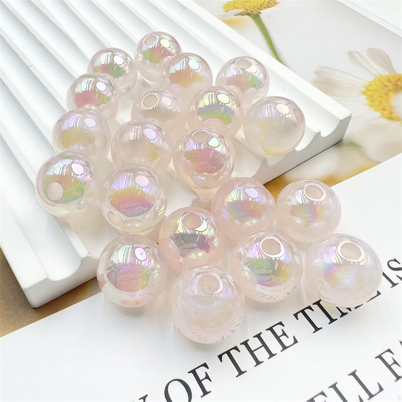 16MM UV dual color gradient burst bead