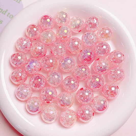 16MM UV dual color gradient burst bead