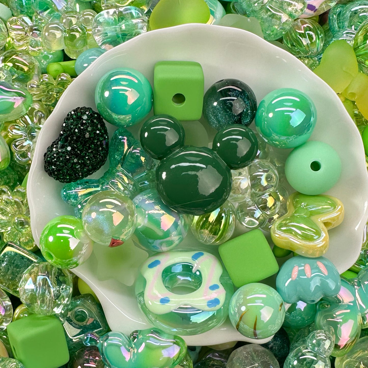 【Only For Tiktok Livestream!!】 Rainbow Bead Ocean Scoop DIY Bead Creator‘s Paradise