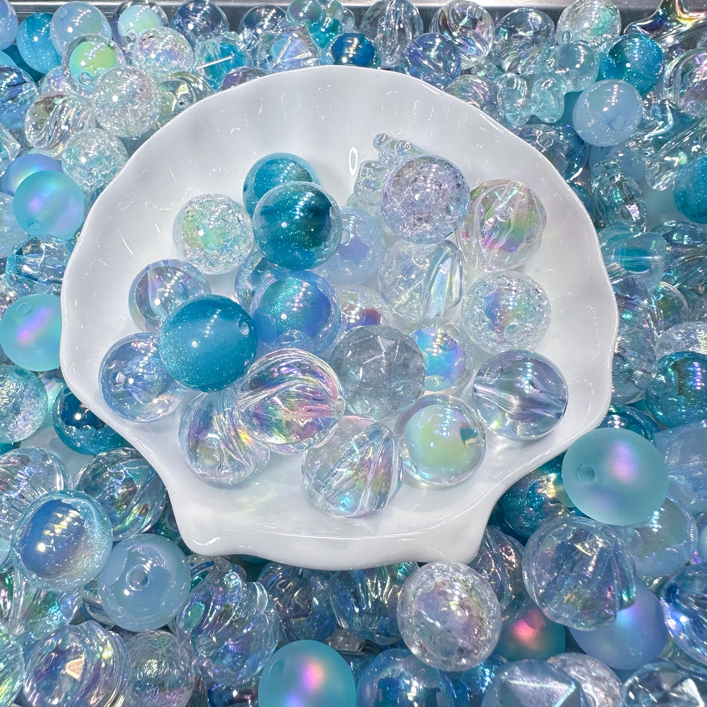 【Only For Tiktok Livestream!!】 Rainbow Bead Ocean Scoop DIY Bead Creator‘s Paradise