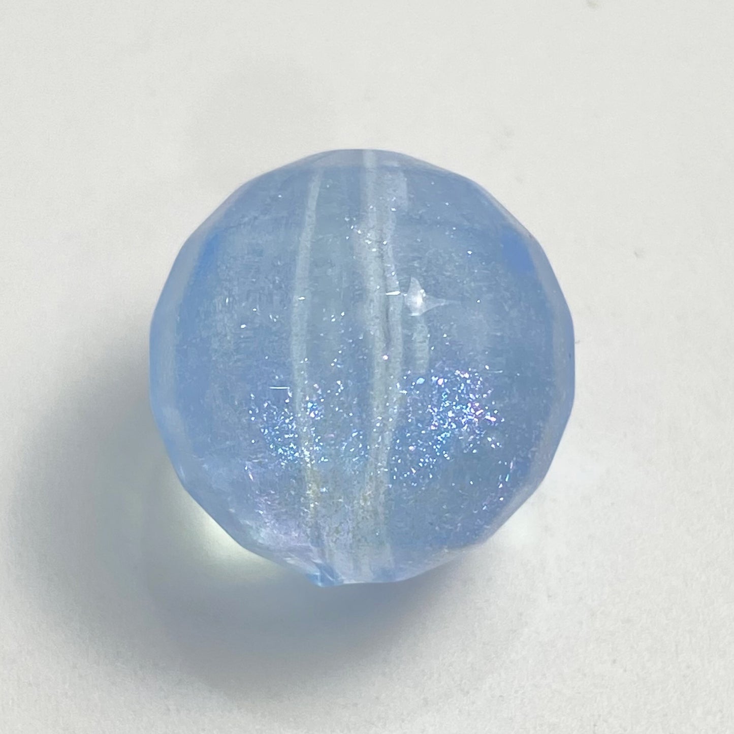 16MM Fine Sparkling Mermaid Hime Cut off Earth Bead