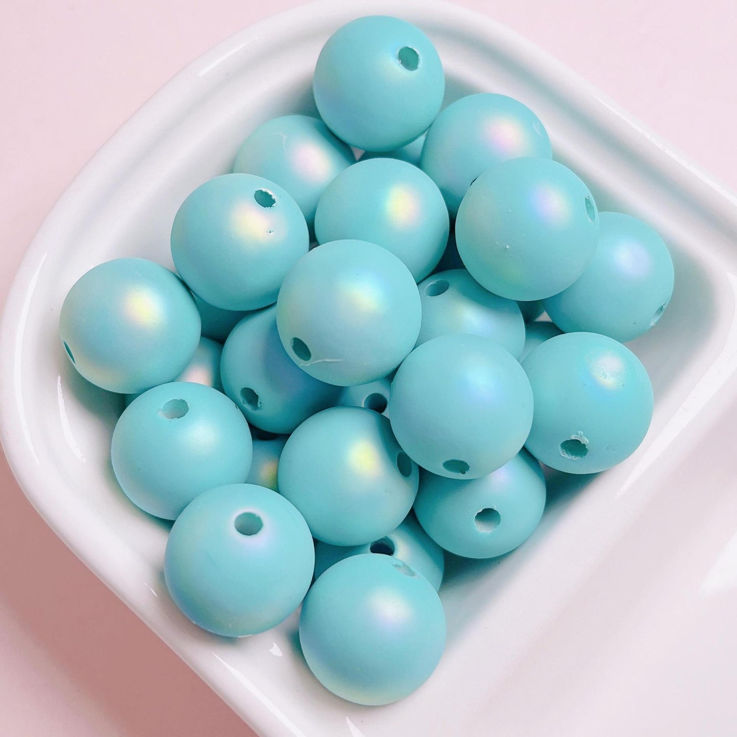 16MM Acrylic UV Colorful Paint Rubber Balls