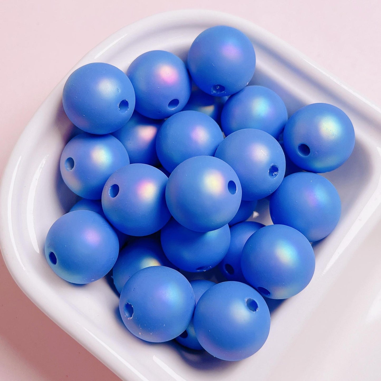 16MM Acrylic UV Colorful Paint Rubber Balls