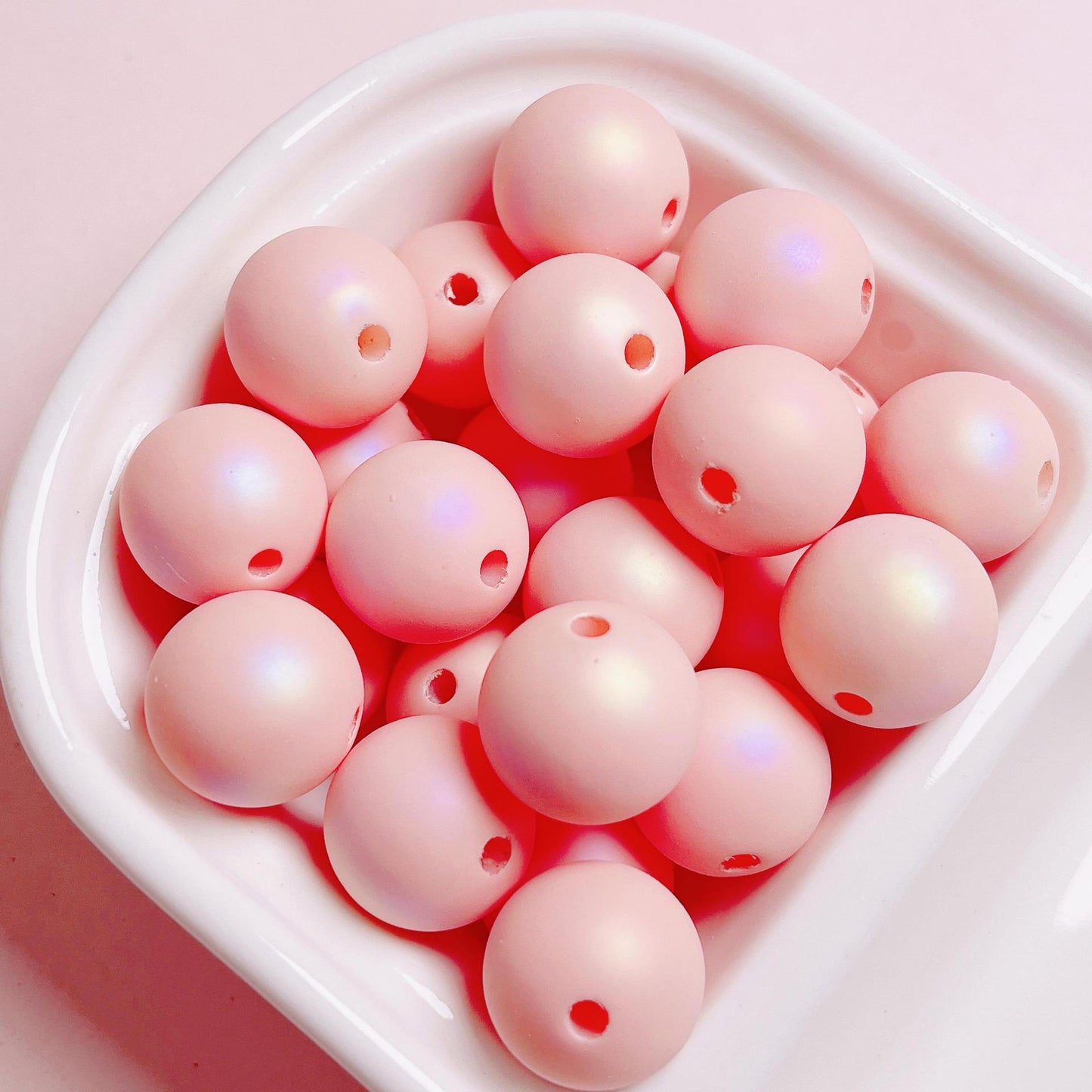 16MM Acrylic UV Colorful Paint Rubber Balls