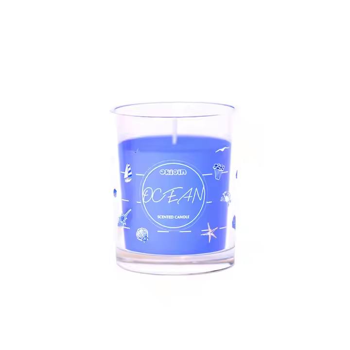 Luxury Scented Wax Candles Jar Aromatic Votive Candles Soy Wax Aromatherapy Home Decor in Glass Customized Scented Candle Pillar